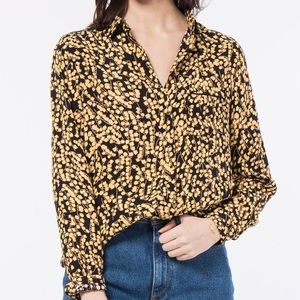 Ganni Floral Button Down (40)